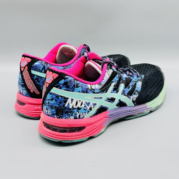 ASICS Shoes Womens 8.5 Multicolor Triathlon Gel Noosa Tri Running Bike Sneakers - Picture 9 of 12